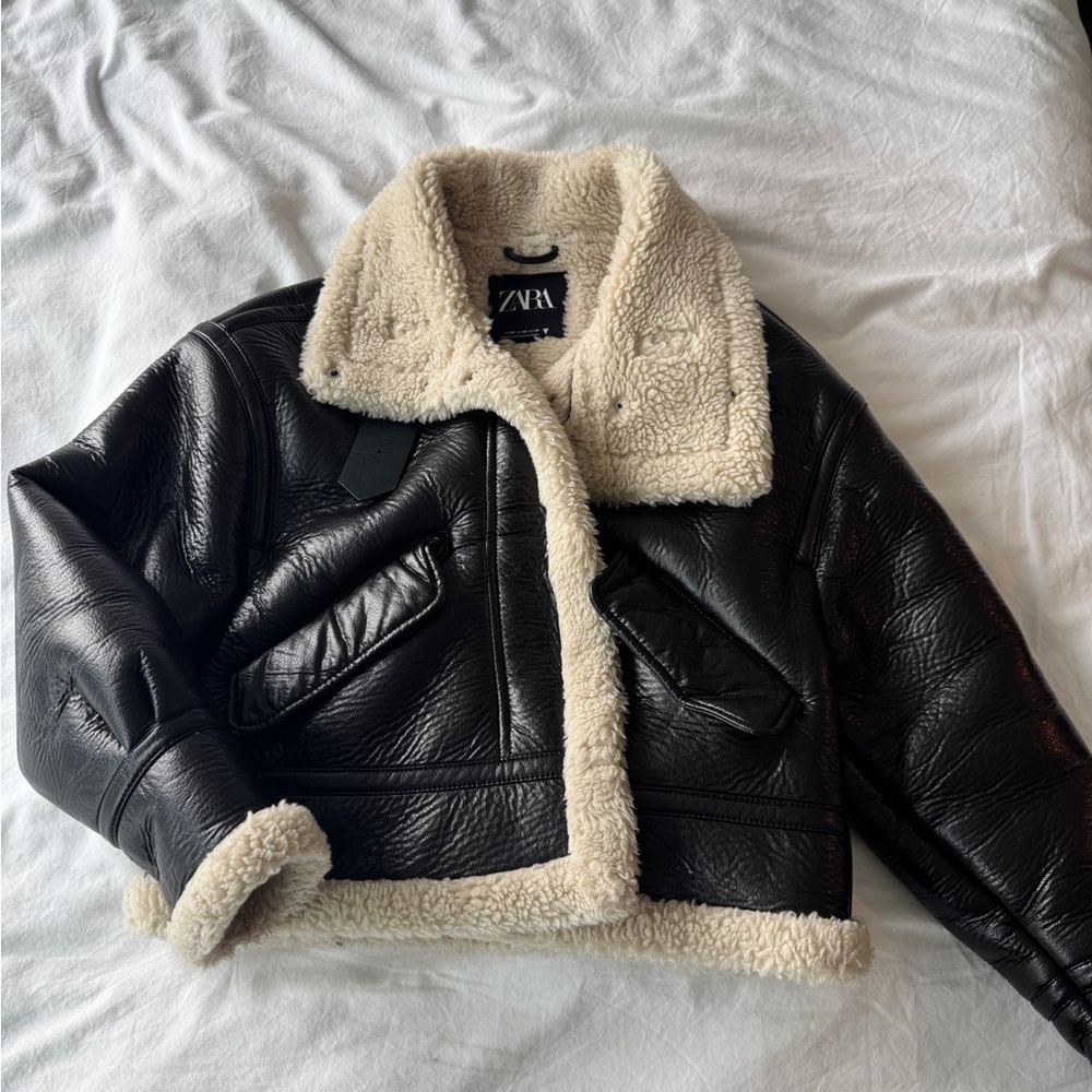 Zara aviator jacket